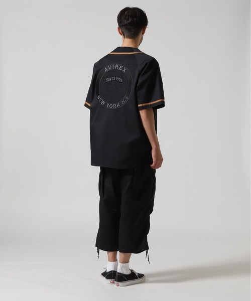 国内発送☆AVIREX☆BASEBALL SHIRT MANHATTAN WEB&DEPOT限定》VARISTY T-SHIRT 