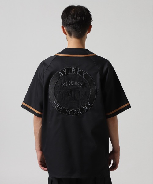 セール】《WEB&DEPOT限定》BASEBALL SHIRT 'MANHATTAN' / ベース
