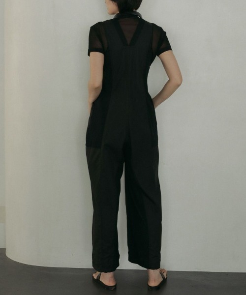 魅力的な Drawstring anuke Vneck 62510316（つなぎ Combinaison ワンピース