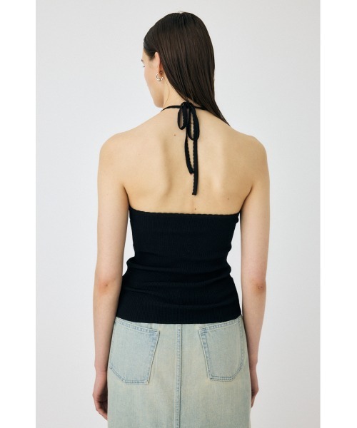 セール】【セットアップ対応】HALTER KNIT キャミソール