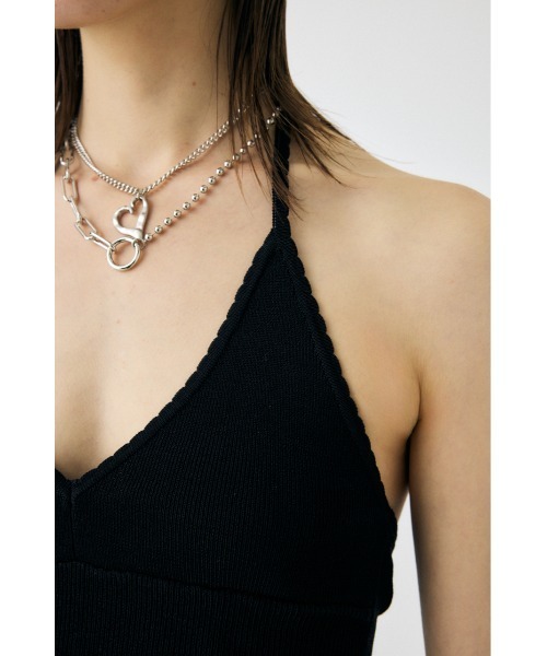セットアップ対応】HALTER KNIT キャミソール（キャミソール