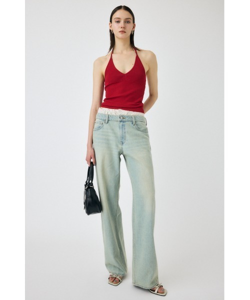MESH KNIT キャミソール　moussy MOUSSY | MESH KNIT キャミソール (キャミソール ) |SHEL'TTER