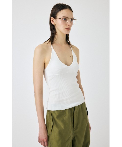 セール】【セットアップ対応】HALTER KNIT キャミソール（キャミソール