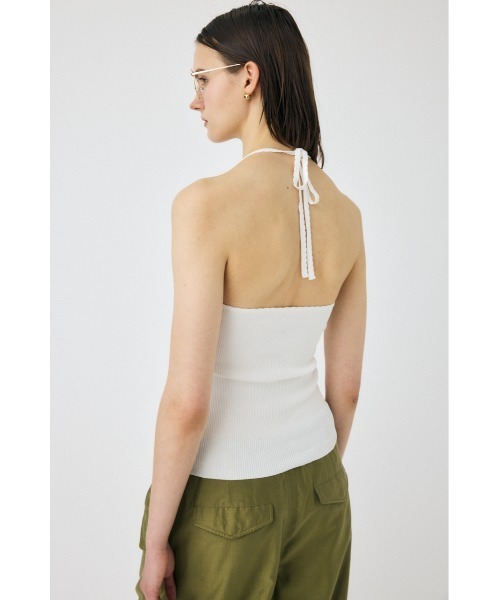 セール】【セットアップ対応】HALTER KNIT キャミソール（キャミソール
