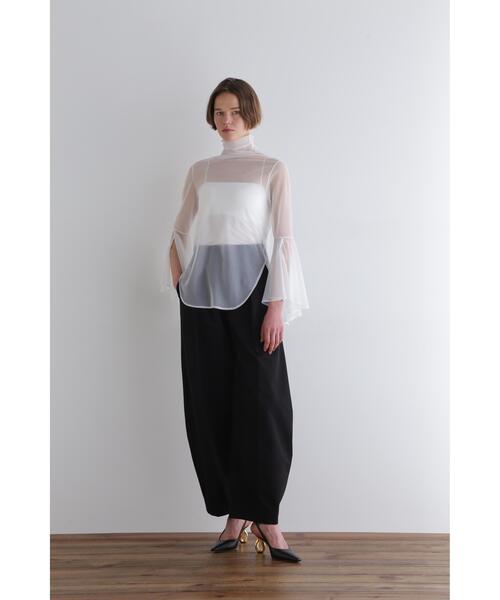LE PHIL(ルフィル)の「◆バックメッシュSOLOTEXパンツ(その他パンツ・レディース・ホワイト/ブラック・0/1)」の5枚目の写真