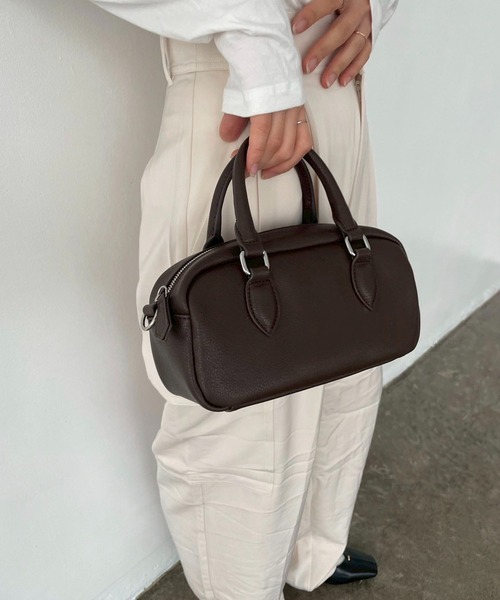 ZOZO限定】Mini boston 2way bag / ミニボストン2wayバッグ（ボストン