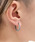 GILDiMhj́uGILD Mh / Large atypical hoop clip on earring Vo[925[WGCeBsJt[vNbvICO Ўp / G251-ER02iCOjvbVo[