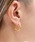 GILDiMhj́uGILD Mh / Large atypical hoop clip on earring Vo[925[WGCeBsJt[vNbvICO Ўp / G251-ER02iCOjvbS[h