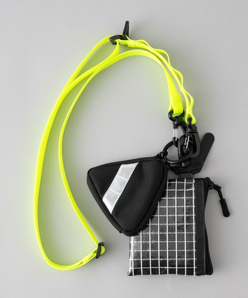 coen（コーエン）の「マルチウェイ2連エコバッグ付きショルダー（ショルダーバッグ・メンズ・ブラック/イエロー・FREE）」の2枚目の写真