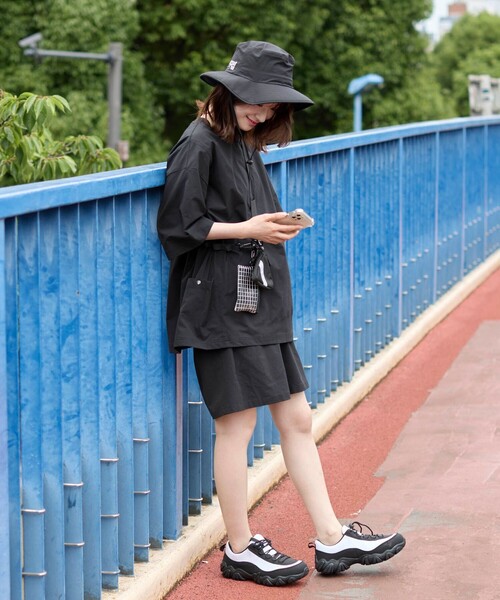 coen（コーエン）の「マルチウェイ2連エコバッグ付きショルダー（ショルダーバッグ・メンズ・ブラック/イエロー・FREE）」の6枚目の写真