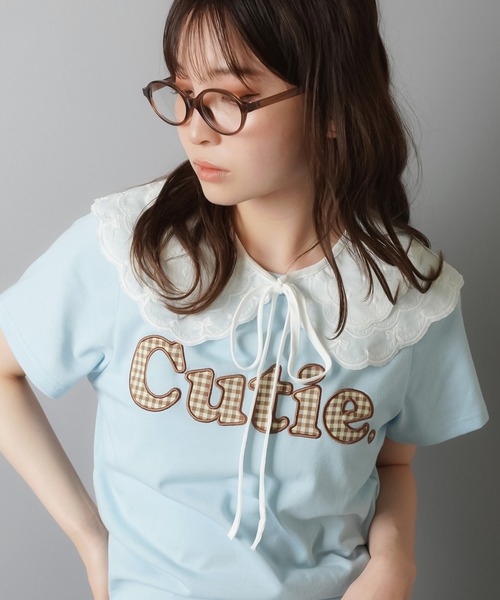 SPINNS（スピンズ）の「コットン付け襟/レース2段（付け襟・レディース・ホワイト・ONESIZE）」の11枚目の写真