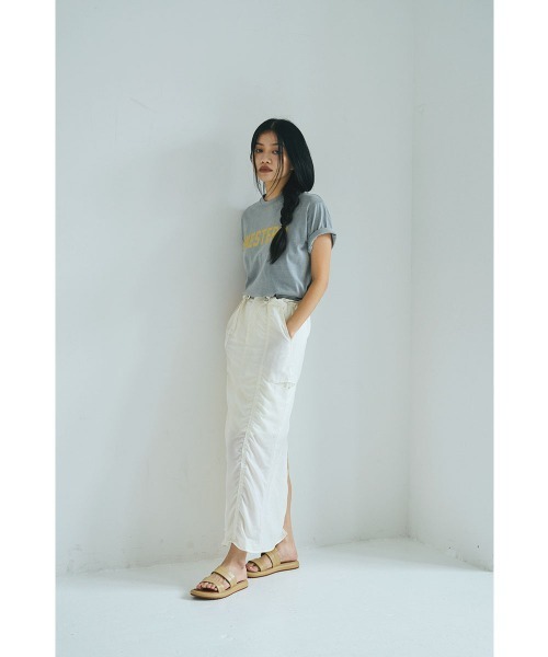 marjour（マージュール）の「WESTERN FADED COLOR TEE（Tシャツ/カットソー・レディース・ピンク/ブルーグレー・M）」の7枚目の写真