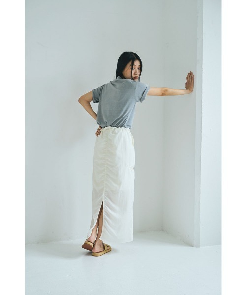 marjour（マージュール）の「WESTERN FADED COLOR TEE（Tシャツ/カットソー・レディース・ピンク/ブルーグレー・M）」の9枚目の写真