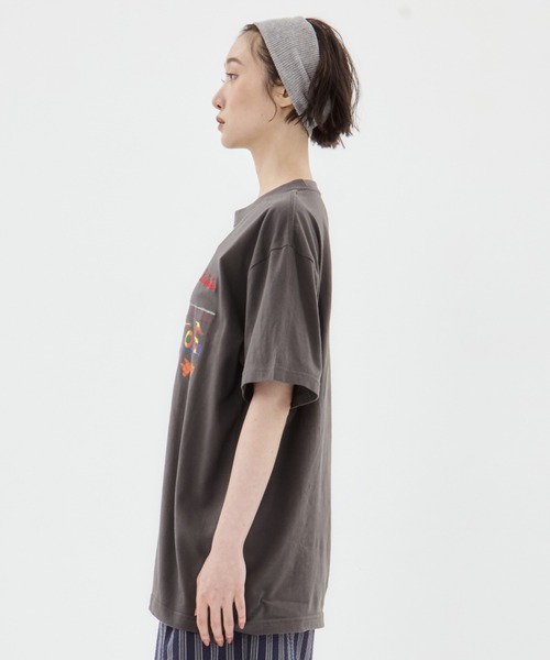 TOGA PULLA/トーガプルラ】Print tee/プリントTシャツ（Tシャツ