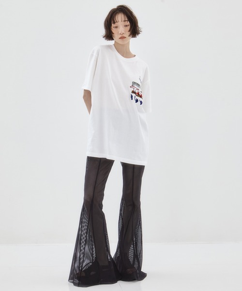 TOGA - TOGA PULLA Tシャツ TOGA PULLA/トーガプルラ】Print tee/プリントTシャツ（Tシャツ