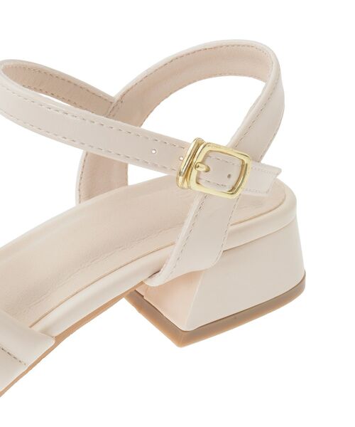 Green　Parks（グリーンパークス）の「・minia チューブストラップサンダル（サンダル・レディース・ブラック/アイボリー・LL/S/M/L）」の11枚目の写真