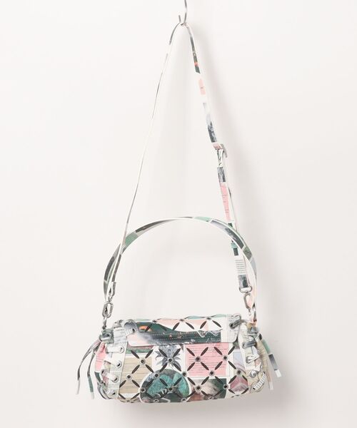 Desigual(デシグアル)の「ニュースペーパープリントミニバッグ ショルダー(ボディバッグ/ウエストポーチ・レディース・マルチ・FREE)」の8枚目の写真