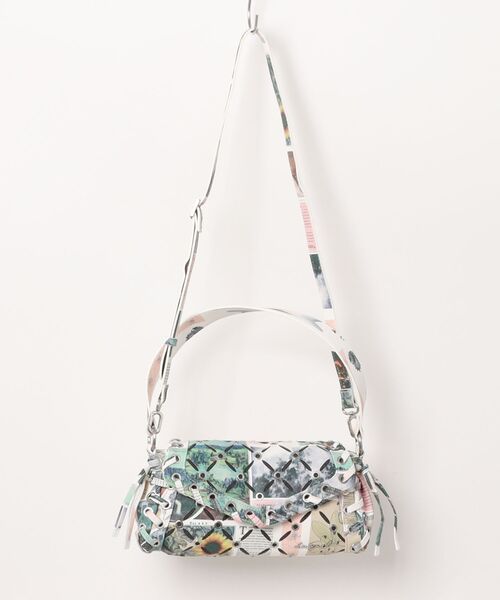 Desigual(デシグアル)の「ニュースペーパープリントミニバッグ ショルダー(ボディバッグ/ウエストポーチ・レディース・マルチ・FREE)」の7枚目の写真