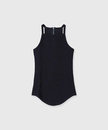 CREDONA ♡ THE LAYERED TANK CREDONA - レイヤードタンクトップ (ブラック) THE LAYERED TANK | Sir