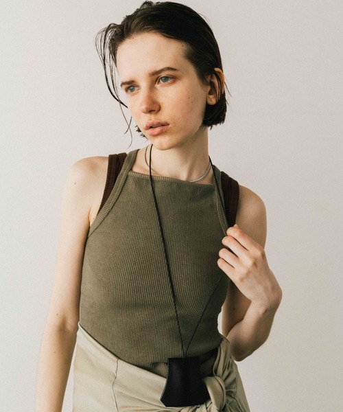 タンクトップ ノースリーブ ARMY CUT TANK/アーミーカットタンク レディース ARMY CUT TANK/アーミーカットタンク（タンクトップ）｜CREDONA