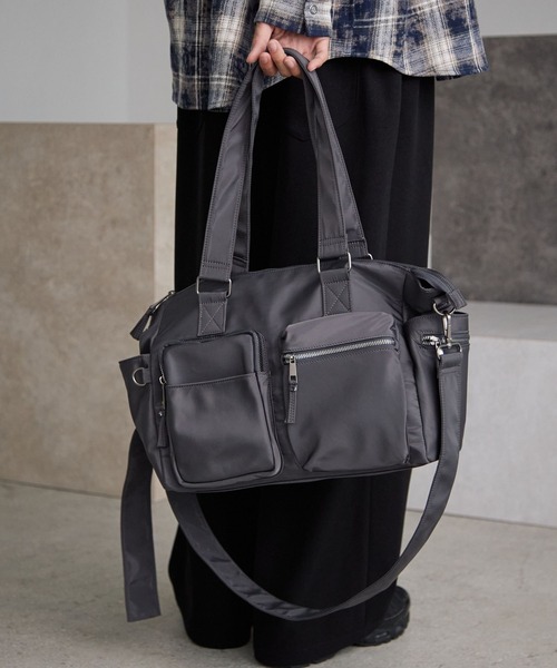 価格交渉有　bio ボストンバック UNISEX》10ポケットボストンバッグ（ボストンバッグ）｜PBLIM