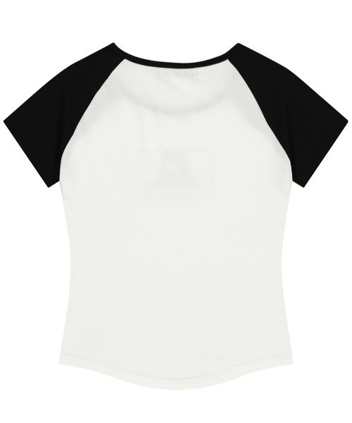tシャツ A'GEM/9 × .kom 「NIIER NOR/ニーアノア」NN GIRL RAGLAN TEE/NNガールラグランTシャツ レディース A'GEM/9 × .kom 『NIIER NOR/ニーアノア』NN GIRL RAGLAN TEE/NN