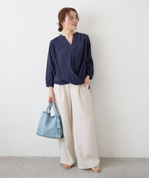 le.coeur blanc(ルクールブラン)の「3setソフトレザー調バッグ(ショルダーバッグ・レディース・ベージュ/ブラック/シルバー/サックスブルー/ホワイト系その他2・FREE)」の14枚目の写真