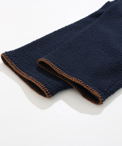 KRIFF MAYER Lady's Collection（クリフメイヤーレディースコレクション）の「【軽い・暖かい】フリースメキシカンパーカー（パーカー・レディース・ナチュラル/ワインレッド/ミント/ネイビー・MEDIUM/LARGE）」の13枚目の写真