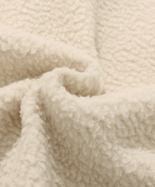 KRIFF MAYER Lady's Collection（クリフメイヤーレディースコレクション）の「【軽い・暖かい】フリースメキシカンパーカー（パーカー・レディース・ナチュラル/ワインレッド/ミント/ネイビー・MEDIUM/LARGE）」の14枚目の写真