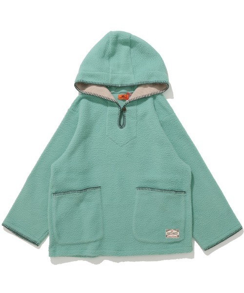 KRIFF MAYER Lady's Collection（クリフメイヤーレディースコレクション）の「【軽い・暖かい】フリースメキシカンパーカー（パーカー・レディース・ナチュラル/ワインレッド/ミント/ネイビー・MEDIUM/LARGE）」の18枚目の写真