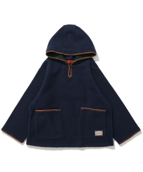 KRIFF MAYER Lady's Collection（クリフメイヤーレディースコレクション）の「【軽い・暖かい】フリースメキシカンパーカー（パーカー・レディース・ナチュラル/ワインレッド/ミント/ネイビー・MEDIUM/LARGE）」の19枚目の写真