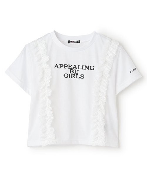 （叶屋❤️）肩レースアップTシャツのみ セール】【Cuugal8月号掲載】【接触冷感】フロントレースTシャツ