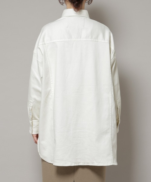 Healthy denim（ヘルシーデニム）の「Healthy DENIM/Almond ビッグシャツ（シャツ/ブラウス・レディース・ベージュ系その他・1）」の11枚目の写真