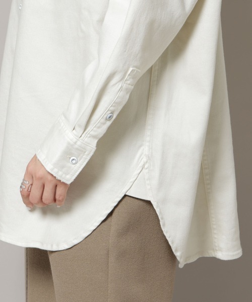 Healthy denim（ヘルシーデニム）の「Healthy DENIM/Almond ビッグシャツ（シャツ/ブラウス・レディース・ベージュ系その他・1）」の14枚目の写真