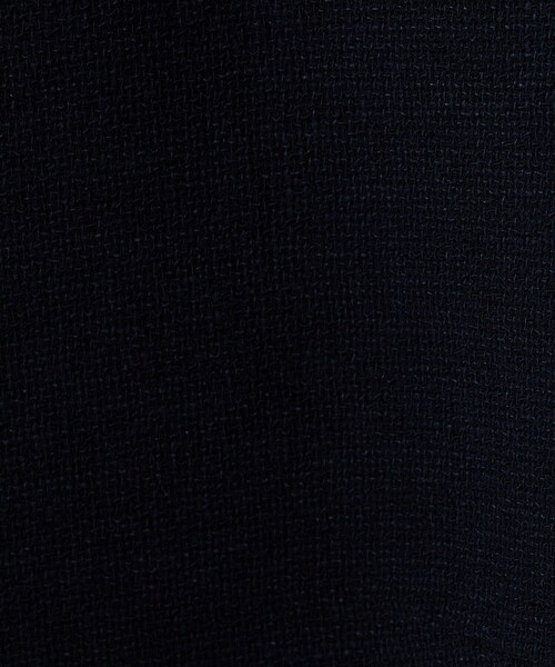 UNTITLED（アンタイトル）の「【短丈/日本製】カラミ風メッシュ ノーカラージャケット（ノーカラージャケット・レディース・ベージュ/ネイビー・46/48/50/44/42/00/01/02/03/04）」の13枚目の写真