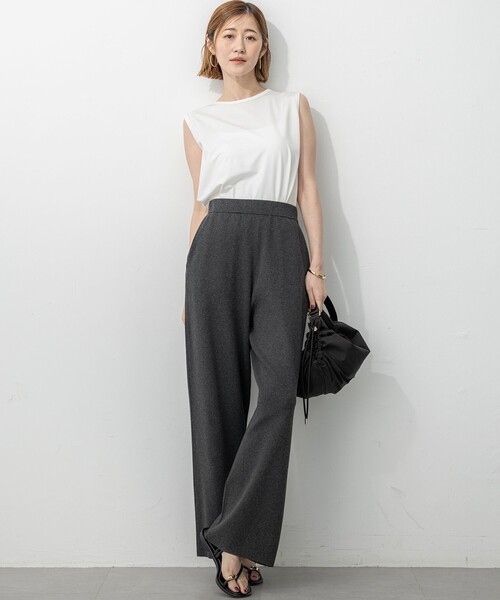 セール】【VERY9月号掲載/洗える/吊り干しOK】ヴィスコースストレッチ