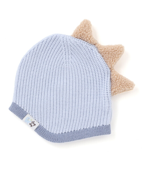 SLAP SLIP BABY(スラップスリップベビー)の「クマウサギ立体モチーフ付きニット帽ベビー(44~48cm)(その他ベビー用品・キッズ・オフホワイト/ブルー/ピンク・FREE)」の11枚目の写真