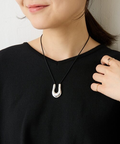 BEARDSLEY（ビアズリー）の「シルバーパーツコードネックレス（ネックレス・レディース・シルバー・FREE）」の5枚目の写真