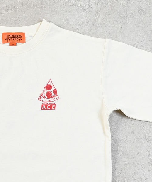 MARKEY'S（マーキーズ）の「【UNIVERSAL OVERALL】別注プリントロンTee（Tシャツ/カットソー・キッズ・オフホワイト/ブラック/杢グレー・130/120/100/95/90/80/110/150/140）」の13枚目の写真