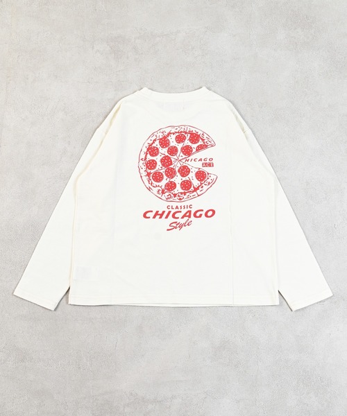 MARKEY'S（マーキーズ）の「【UNIVERSAL OVERALL】別注プリントロンTee（Tシャツ/カットソー・キッズ・オフホワイト/ブラック/杢グレー・130/120/100/95/90/80/110/150/140）」の12枚目の写真