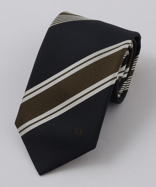 BLACK LABEL CRESTBRIDGE（ブラックレーベル・クレストブリッジ）の「アクセントカラーレジメンタルタイ（ネクタイ・メンズ・ベージュ系その他7/グレー系その他/ネイビー・FREE）」の7枚目の写真