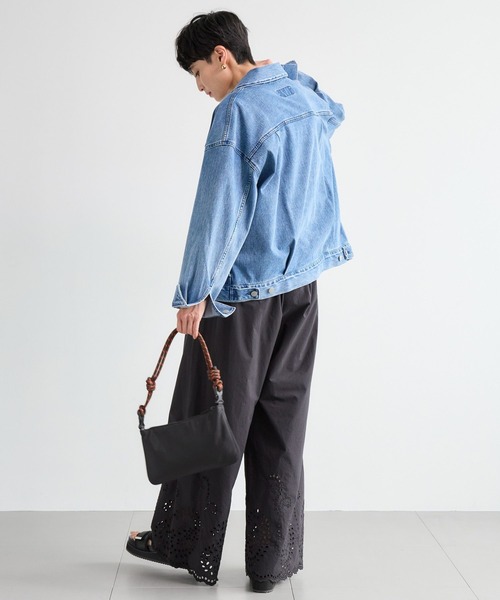 BARNYARDSTORM（バンヤードストーム）の「BARNYARDSTORM / カットデニムＧジャン / ハンドウォッシャブル＜セットアップ対応＞ 【「BABALOG」チャンネルご紹介アイテム】（デニムジャケット・レディース・インディゴブルー・S/M）」の7枚目の写真