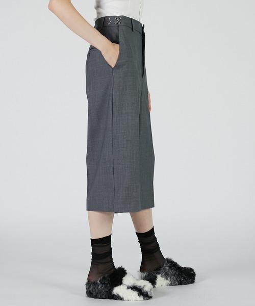 PRANK PROJECT(プランクプロジェクト)の「ロークロッチバミューダパンツ / Low-crotch Bermuda Pants(その他パンツ・レディース・グレー/カーキ/ブラック・38/36)」の18枚目の写真