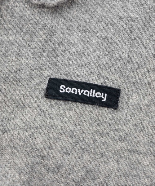 SEA（シー）の「カシミヤ フリル ニットカーディガン（カーディガン/ボレロ・レディース・グレー/ベージュ・ONE SIZE）」の6枚目の写真