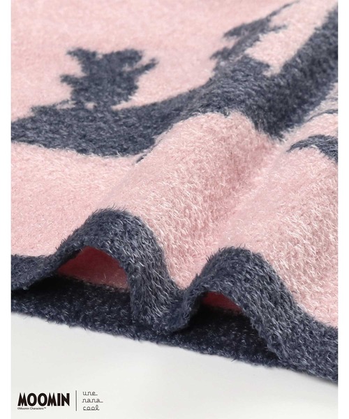 une nana cool(ウンナナクール)の「【ムーミンコラボ】MOOMIN × une nana cool なめらかふわふわワンピース(ルームワンピース・レディース・アイボリー/シャーベット・M-L)」の10枚目の写真