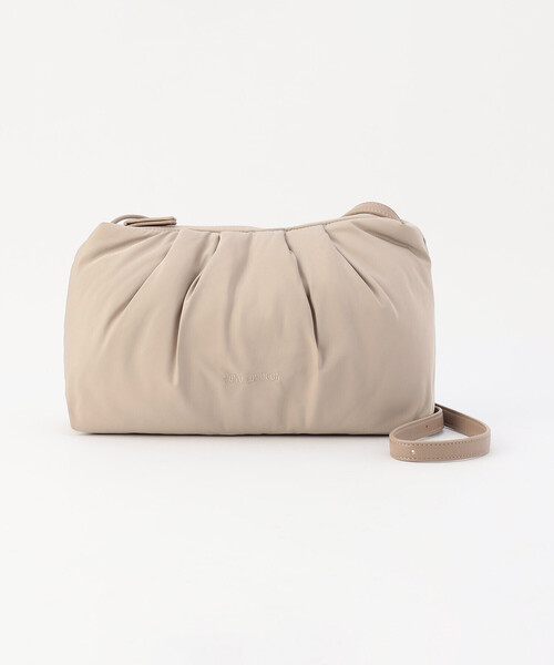 MONO　COMME CA（モノコムサ）の「パデットショルダー（ショルダーバッグ・レディース・ライトグレー/ブラック/ベージュ・FREE）」の16枚目の写真