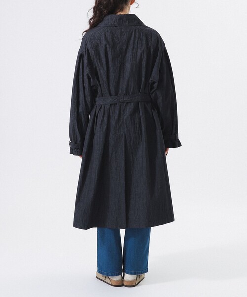 セール】コットン ナイロン ミリタリー ステンカラー コート（ステン