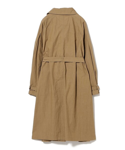 コットン ナイロン ミリタリー ステンカラー コート（ステンカラー
