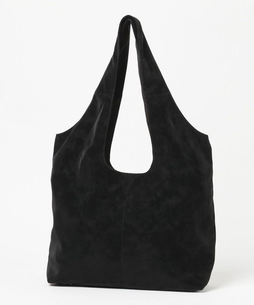 GLOBAL WORK（グローバルワーク）の「スペ軽ラクスエードトートバッグ/577553（トートバッグ・レディース・マスタード/ブラック/ブラウン/ベージュ・ONE SIZE）」の2枚目の写真