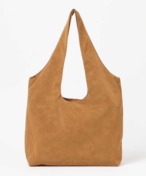 GLOBAL WORK（グローバルワーク）の「スペ軽ラクスエードトートバッグ/577553（トートバッグ・レディース・マスタード/ブラック/ブラウン/ベージュ・ONE SIZE）」の5枚目の写真